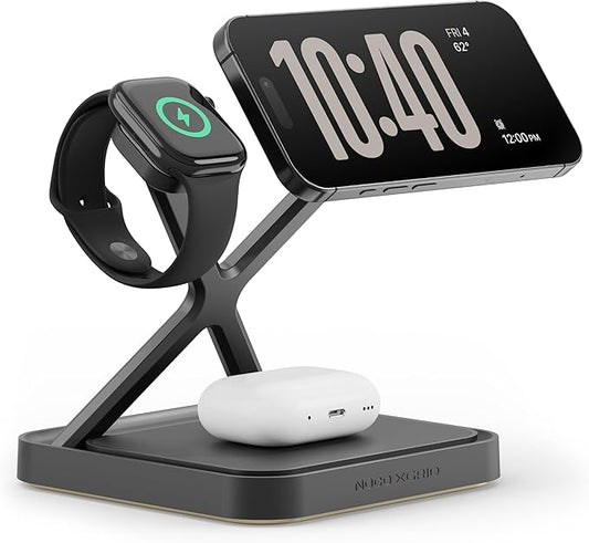 NOCO XGrid XDS3: 3-in-1 Wireless Charging Stand – Charging Station by NOCO