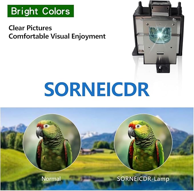 SORNEICDR AN-D400LP/AH-42001 Replacement Projector Lamp Bulb Compatible - Image 3