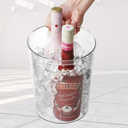 Tiawudi 6 Pack Ice Bucket, Plastic Wine Chiller - Image 4
