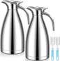 Uiifan 2 Pcs 68 oz Thermal Coffee Carafe Insulated Stainless Steel Coffee Carafe by Uiifan