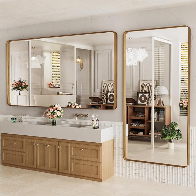 LOAAO 72X40 Inch Bathroom Mirror - Image 4