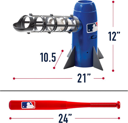 franklin sports pop rocket baseball hitting training aid, close-up detail