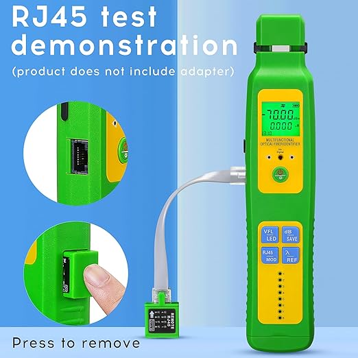5-in-1 with RJ45 OPM LED Lighting A-507 Live Fiber Optic identifier with OFI - Image 2