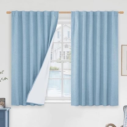 LAMIT Full Blackout Window Curtains by LAMIT