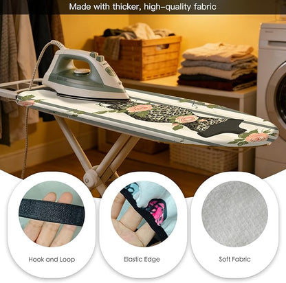 Nuxovilar Ironing Board Cover Needle Cotton 15x54 Inches | Ironing Board Cover - Image 5