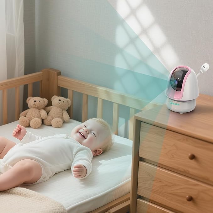 Video Baby Monitor, 2000ft Long Range, Enhanced Signal Stability, No WiFi - Image 8
