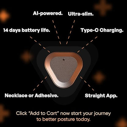 Straight Plus AI Powered Posture Corrector Trainer Device - Image 5