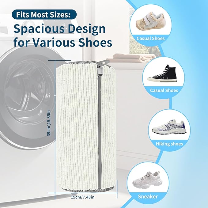 Shoe Washing Machine Bag: Laundry Shoe Bag - Image 2