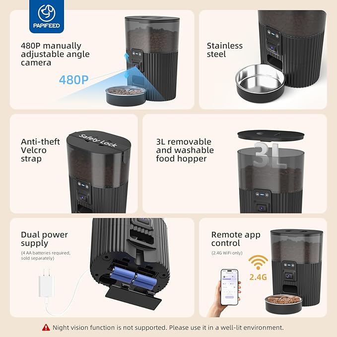 PAPIFEED Automatic Cat Feeder - Image 4