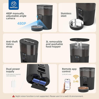 PAPIFEED Automatic Cat Feeder - Image 4