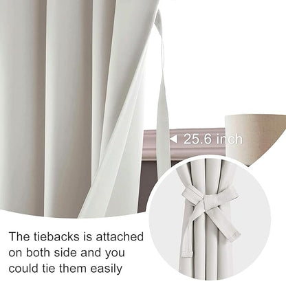 JIUZHEN Blackout Curtains for Bedroom - Image 6