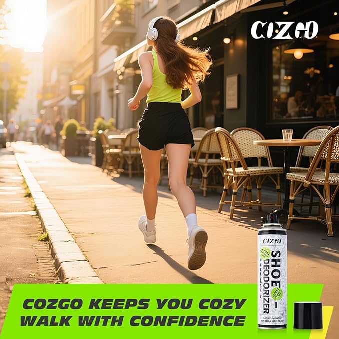 COZGO Shoe Deodorizer Spray, Shoe Refresher, Shoe Odor Smell Eliminator - Image 7