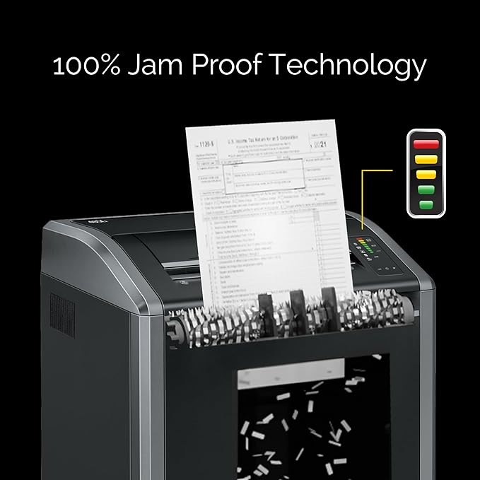 Fellowes Powershred 485Ci 100% Jam Proof Commercial Grade, Quiet Operation - Image 3