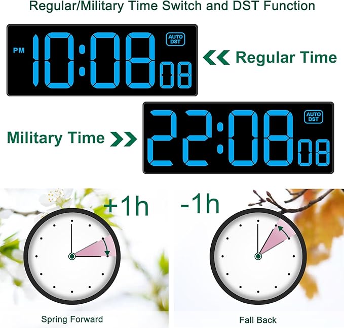 Soobest LED Wall Clock Digital Clock - Image 5