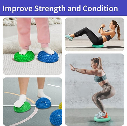 Wobble Cushion Set for Sensory Kids and Balance Training - Image 6