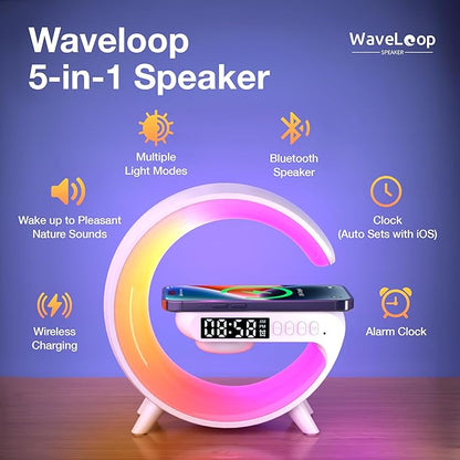 Waveloop Speaker Alarm Clocks for Bedrooms - Image 3