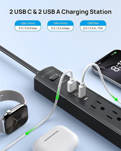 TROND Surge Protector Power Strip - Image 3