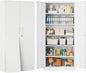 White Metal Storage Cabinet by SISESOL