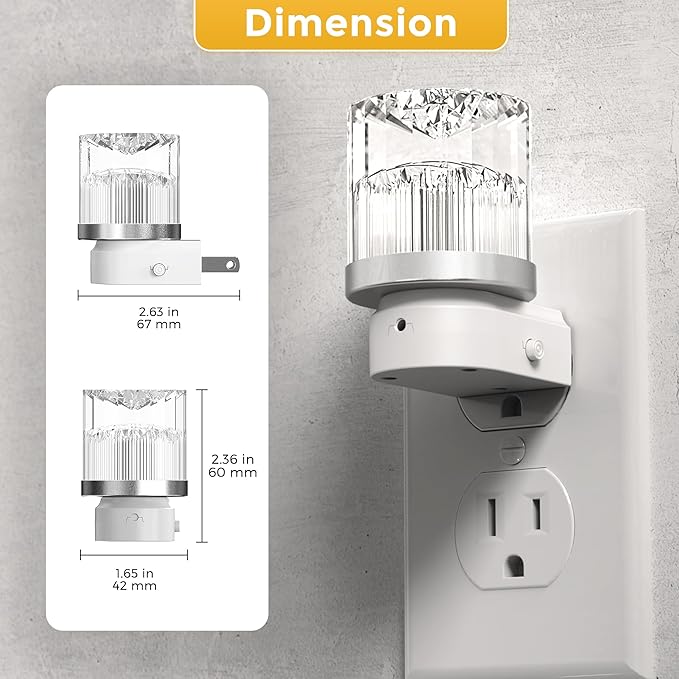 L LOHAS LED Night Light, Night Lights Plug into Wall - Image 6