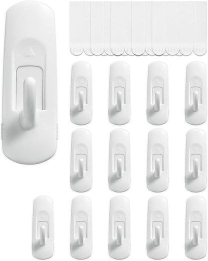 14 Large Hooks+20 Removable Strips, Heavy Duty by MOVELYST