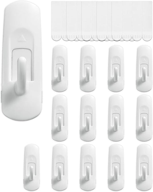 14 Large Hooks+20 Removable Strips, Heavy Duty by MOVELYST
