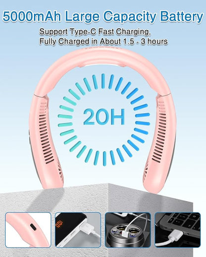 GAITIR Neck Air Conditioner, Portable Neck Fan - Image 4