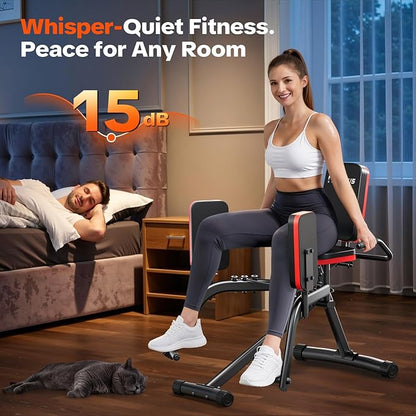 Hip Abductor Machine for Women/Men, Compact Glute Machine & Leg Exercise - Image 4
