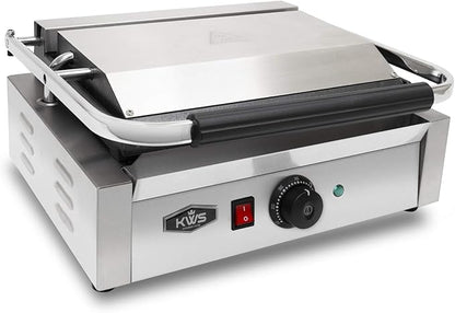 KWS FM-17 1700W Electric Panini Press Maker - Image 2