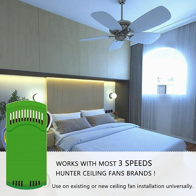 Receiver for 3 Speed AC Ceiling Fan Remote, Compatible - Image 3