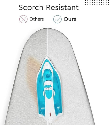 Encasa XO Ironing Board Cover And Pad 42"x14" - 4mm Felt & 2mm foam Metallized - Image 5