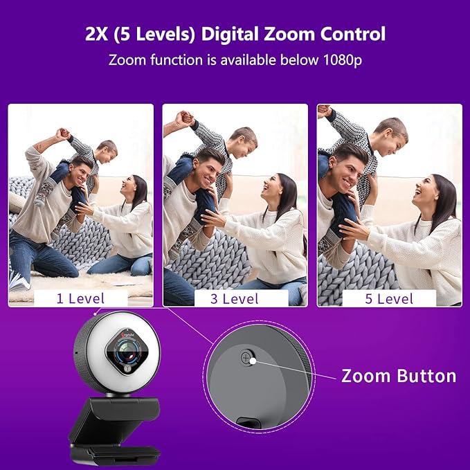 Angetube Streaming Webcam 1080P - Image 3