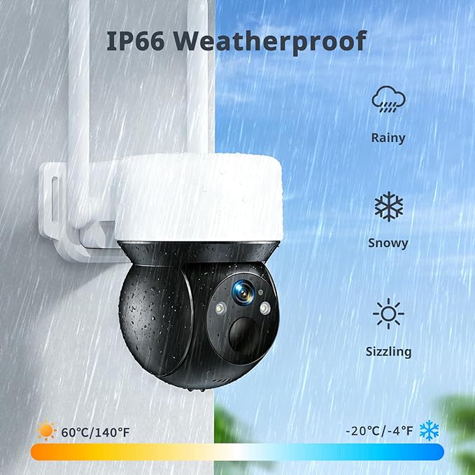 YOTON 4G LTE Cellular Solar Security Camera Wireless Outdoor, No WiFi Needed - Image 8