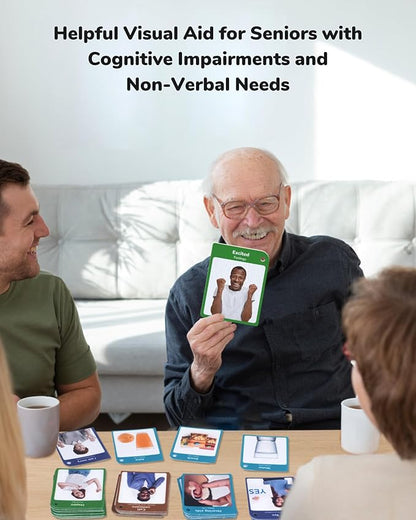 CHEFAN Adult Communication Cards, Non Verbal Speech Therapy Communication - Image 4