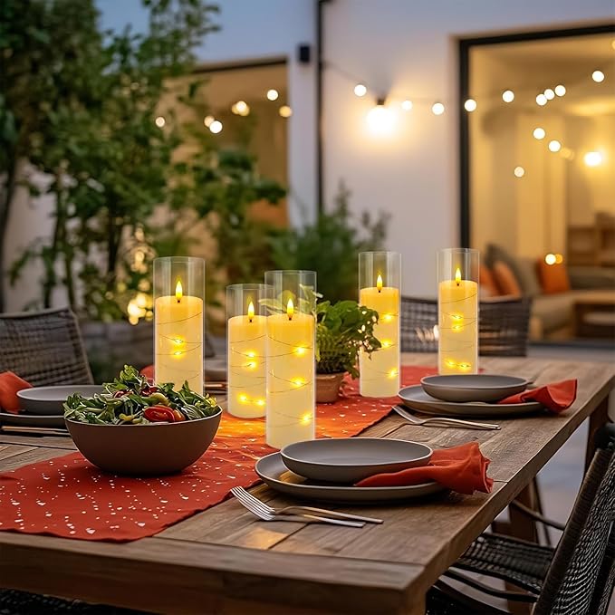 24-Piece Ivory Flameless LED Candles - Image 7