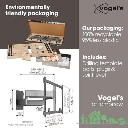 Vogel's TVM 5855 Full-Motion Ultra Strong TV Wall Mount - Image 5