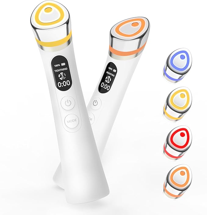 Face Lift Device – 8 in 1 Skin Tightening and Lifting, LED Light Therapy by Magivol