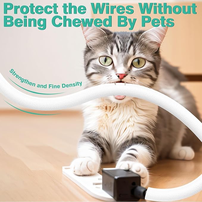 UOMTFAI Dog and Cat Cord Protector 25ft - Image 3