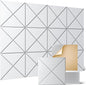 Sonicism 12 Pack X-Lined Acoustic Panels by Sonicism