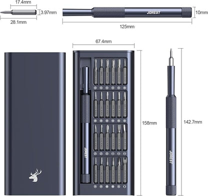 JOREST 25-IN-1 Precision Screwdriver Set, Mini Repair Tool Kit - Image 2
