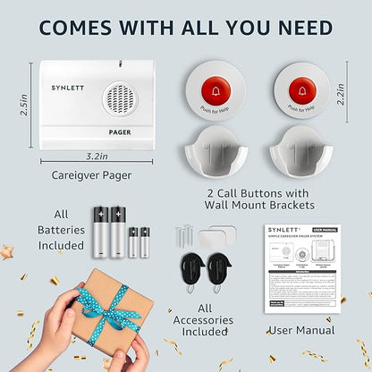 Caregiver Pager Wireless Call Buttons - Image 7
