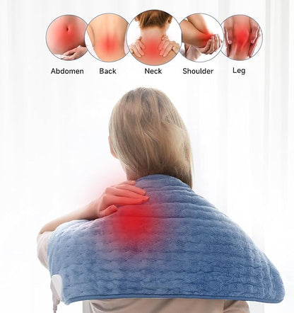 Heating Pad for Back, Electric Heating Pad for Back Pain Relief & Period Cramps - Image 3