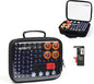Luxtude Battery Storage Organizer, Hard Batteries Holder, Portable Batteries by Luxtude