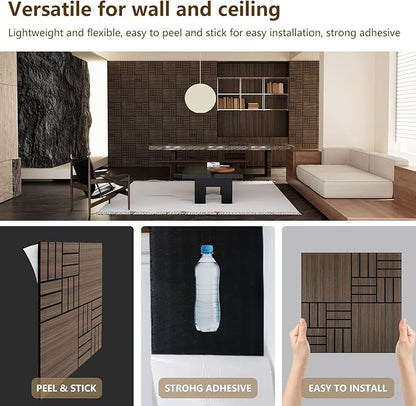 ARMURO 4 Packs Acoustic Wall Panels - Image 5
