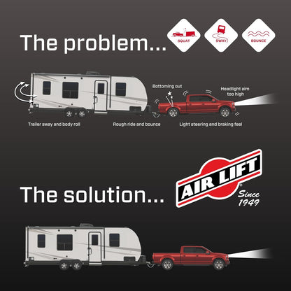 air lift 57541 loadlifter 7500 xl ultimate air, package contents
