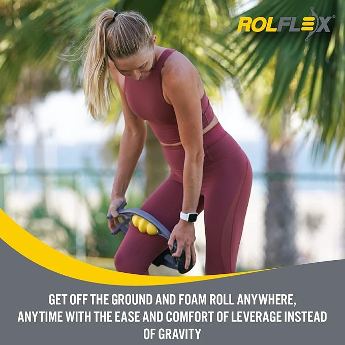 Rolflex Arm & Leg Massager Roller – Muscle Roller to Address Golfer’s Elbow - Image 5