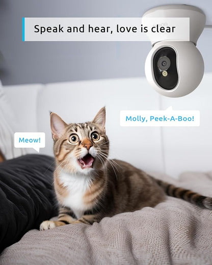 blurams 5G Pet Camera 2K, 360° PTZ Dog Camera - Image 5