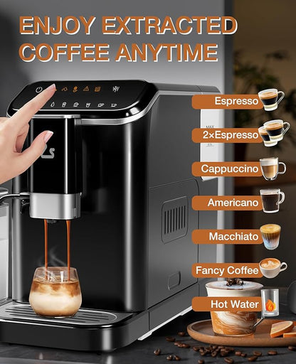 IDEALHOUSE Fully Automatic Espresso Machine - Image 8