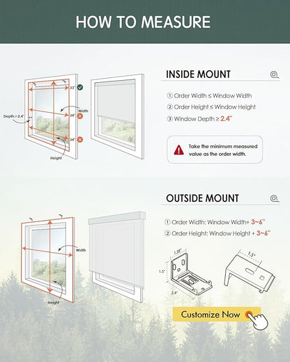 Yoolax Motorized Blinds with Remote, Smart Blinds - Image 7