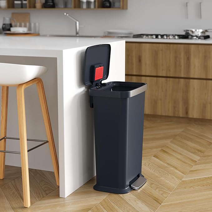 iTouchless SoftStep 13.2 Gal / 50L Step Pedal Kitchen Trash Can - Image 2