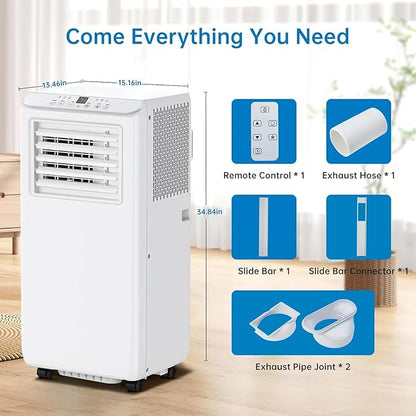 Portable Air Conditioners, 8000 BTU Cooling Capacity - Image 6